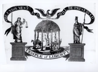 Temple of Liberty, 1834